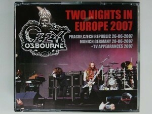 Ozzy Osbourne -Two Nights в Европе 2007 3CD + DVD