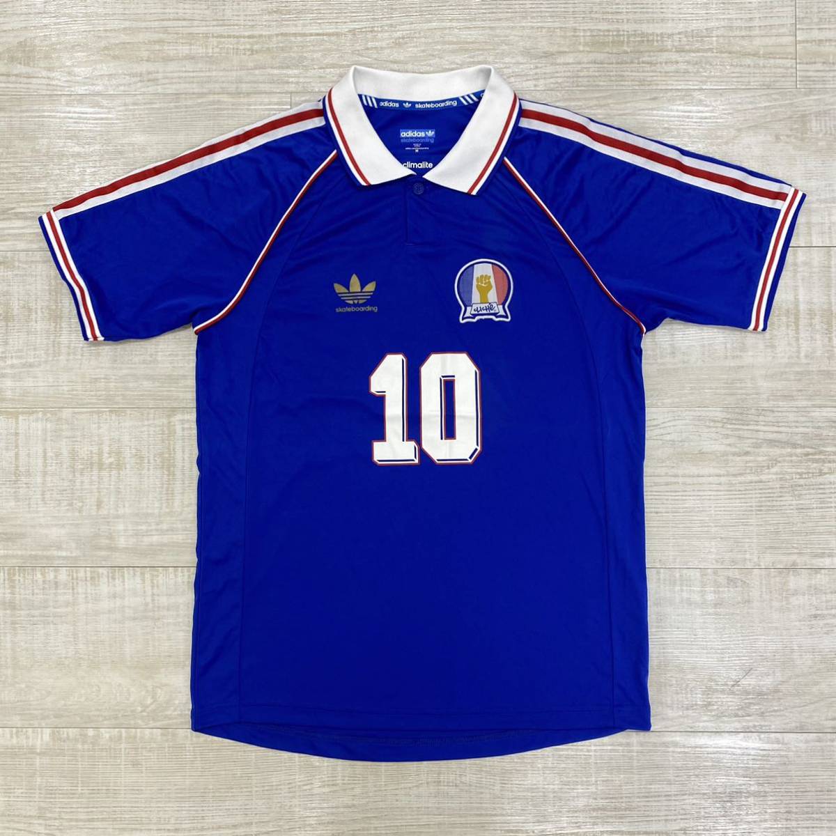 希少【良品/C】adidas アディダス サッカー 90s フランス代表 vintage