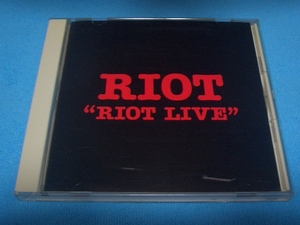 送料無料★RIOT★ライオット・ライブ【RIOT LIVE】国内盤 / マーク・リアリ / ガイ・スペランザ / 80's / USパワー / HEAVY METAL / 即決