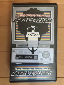 <ART>VHS video DANCEMAN MILLORBALLISUM MOVIE Dance man mirror bo- rhythm Dance part part length south . connection . Thema, backup media attaching 