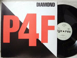 ★★P4M DIAMOND / MISTER X★イタロディスコ★ ZXY ドイツ盤★ アナログ盤 [2156TPR
