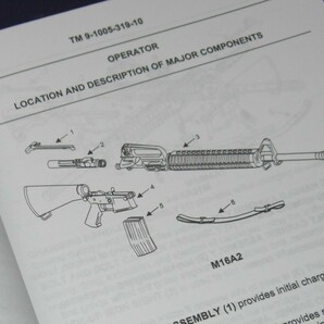 米軍 オペレーターズ マニュアル M16A2 M16A3 M16A4 M4 M4A1 未使用 2010 ライフル カービンの画像4