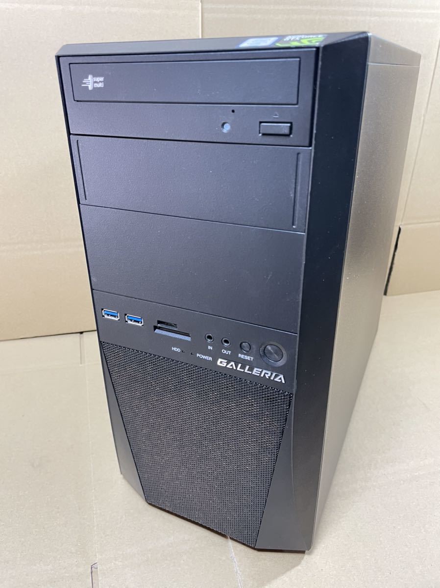 ドスパラBTO i7 10700/32GB/SSD256GB/1TB/Win11-
