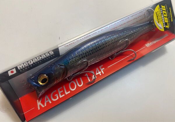 カゲロウ124F メガバス megabass KAGELOU GG ボラ BORA