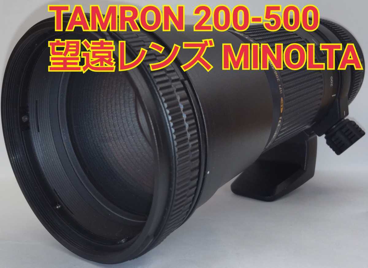 TAMRON SP AF200-500mm F/5-6.3 Di LD [IF] （モデルA08 