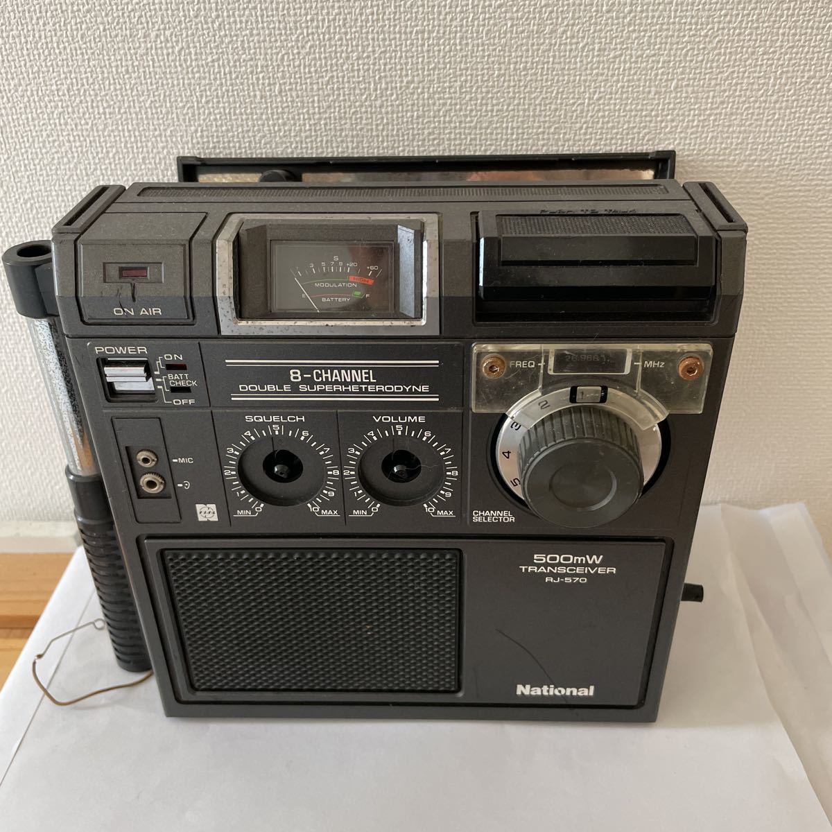 恐らく未使用品】ナショナル トランシーバー RJ-260 新品 12750円