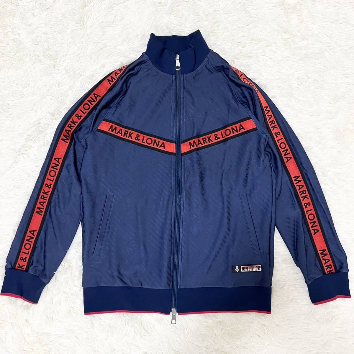 18%OFF】 マークアンドロナ MARK LONA ベロア トラックジャケット