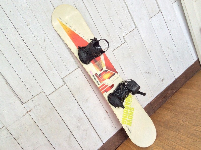 即発送可能】 MORROWモロー ビンディングサロモン 155cm スノーボード 即発送可能】 MORROWモロー ビンディングサロモン 155cm スノーボード