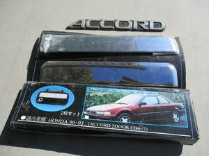  rare Honda CB6 Accord coupe plating door handle cover USDM Lowrider compact that time thing 