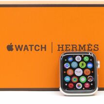 115 Apple Watch/アップルウォッチ HERMES/エルメス Series4 GPS+Cellular 40mm MU7L2J/A 最大容量95％ ※中古_画像1