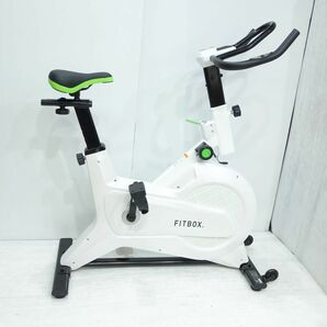 108 FITBOX/フィットボックス スピンバイク FBX-002W エアロバイク ダイエット フィットネス ※中古の画像2