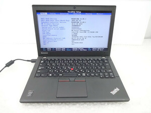 lenovo ThinkPad X250　通電起動可/core i3-5010U 2.10GHz/HDD なし/メモリ　４GB/WIFI/12.5インチ　現状品