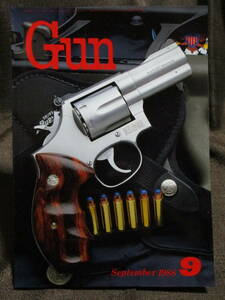 「月刊 Gun 1988年 9月号」銃・射撃・モデルガン：S＆W・M686CSmodel/HK・P7K3/モーゼルM66スナイパー・ライフル　 管理：(C3-230