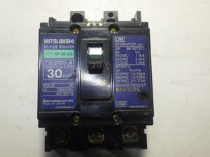 MITSUBISHI NO-FUSE BREAKER NF30-CS 30AMP[ control number .2]