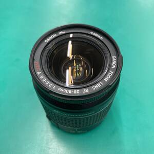 キヤノン ZOOM LENS EF 28-80㎜ 1:3.5-5.6 Ⅴ USM ジャンク品 R00513