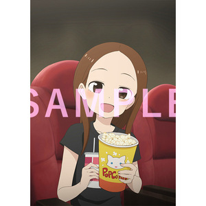 劇場版 からかい上手の高木さん 描き下ろし B５ キャラファイングラフ DVD/Blu-ray Amazon限定特典 非売品