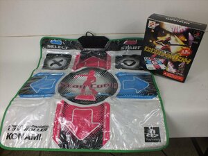 ♪ KONAMI ダンスダンスレボリューション専用コントローラー プレイステーション専用周辺機器 元箱付き 中古 現状品 221211G6309