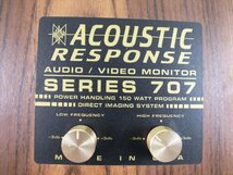 ♪ ACOUSTIC RESPONSE SERIES 707 スピーカー 中古 現状品 230111E3297_画像5