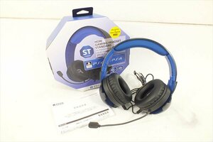 □ HORI GAMING HEADSET STANDARD ヘッドセット 取扱説明書有り 元箱付き 現状品 中古 221106B5108