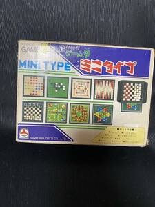 MAGNET IC GAME9☆MINI TYPE☆ゲーム9☆ボードゲーム☆当時物☆北海道☆札幌