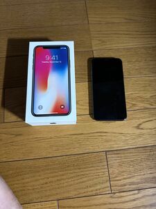 iPhone X 256G SIMフリー スペースグレー Apple