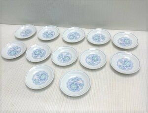 ★ 92537 小皿 12枚セット 東峰謹製 直径9.2 x 高さ2cm 中古美品 ★*