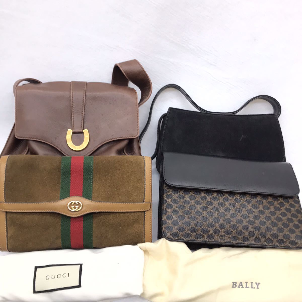 ヤフオク! -「バリー bally バッグ」の落札相場・落札価格