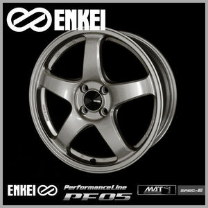 送料無料 ENKEI エンケイ パフォーマンスライン PF05 ダークシルバー 165/40R16 タイヤセット アトレー エブリイ NV100 クリッパー