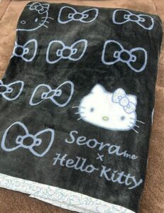 Sanrio サンリオ　ハローキティ　 キティ　ニューマイヤー毛布　アクリル毛布　毛布　140×200 S 丸洗いOK 日本製