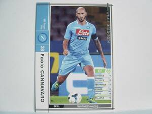 WCCF 2013-2014 EXTRA 白 パオロ・カンナバーロ　Paolo Cannavaro 1981 Italy　SSC Napoli 13-14 Extra Card