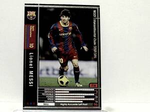 WCCF 2010-2011 黒 リオネル・メッシ　Lionel Messi No.10 FC Barcelona Spain 10-11 Special Card #286