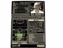 WCCF 2006-2007 WMVP ファビオ・カンナバロ　Fabio Cannavaro 1973 Italy　Real Madrid CF Spain 06-07 Ballon d'Or_画像2