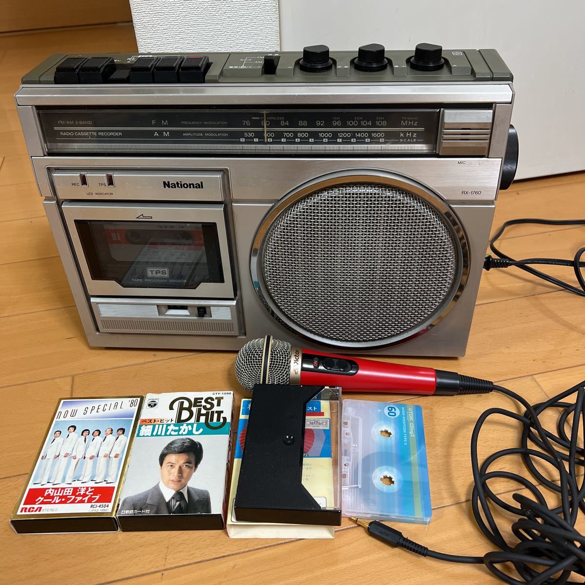 ヤフオク! -「ナショナルマイク」(ラジカセ) (カセットデッキ)の落札