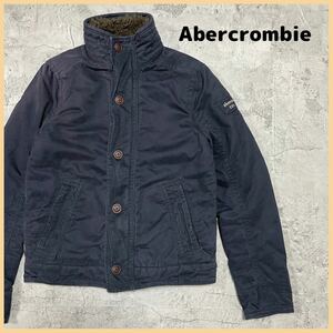 Abercrombie アバクロ ジャケット ダックジャケット 裏地ボア 厚手 USA企画 防寒 レディースM相当 玉FL2227 ボアジャケット JACKET 