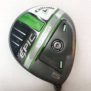 【即決価格】【FW】キャロウェイ／EPIC SPEED／18度5w／Diamana50 Callaway(EPIC SPEED)／FLEX R／カバー無し