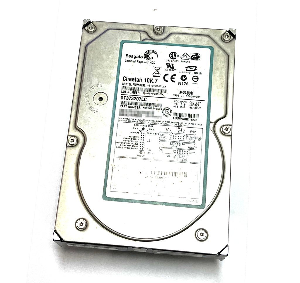 品)Seagate Cheetah 10K.7 - ハードドライブ - 73 GB - ホットスワップ