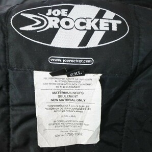 ■ JOE ROCKET レーシングジャケット モーターサイクル バイカー サーキット ツーリング イエロー (2XL) 大きいサイズ 中古 古着 L8841の画像10