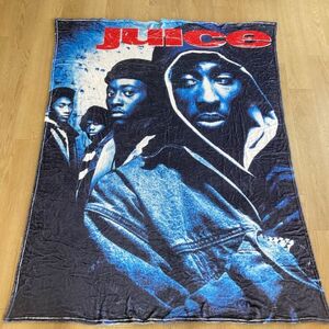 海外限定 juice 150x200cm 特大ブランケット ジュース tupac 2 pac