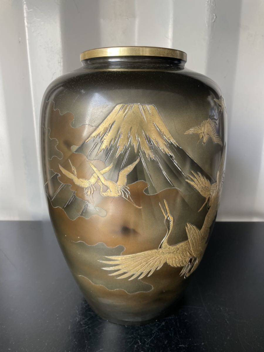 ヤフオク! -「骨董品 壺」(花器) (銅製)の落札相場・落札価格