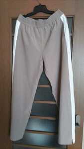 *HOLLISTER* beige. side line pants *L size *Y2K*