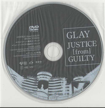 ★GLAY グレイ｜JUSTICE [from] GUILTY｜CD+DVD｜シングル｜紙ジャケット仕様｜PCCN-00001｜2012/12/05_画像5