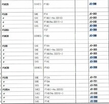 JO-308 三菱フォークリフト FD20 FD23 FD25 FD28D の一部 ユニオン製 品番要確認 オイルエレメント オイルフィルター 産業機械用_画像5