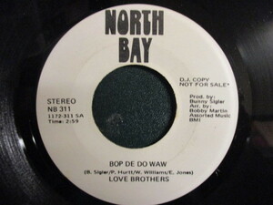 Love Brothers ： Bop De Do Waw 7'' / 45s (( 70's ヤング Soul グループ )) c/w Giddy-Up (( 落札5点で送料無料