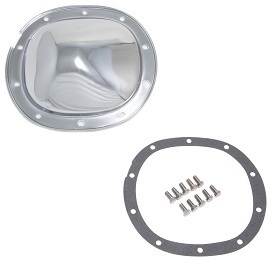 [002788] GM10 bolt diff chrome cover GM, 7.5 or7.625 -inch ring gear for Chevrolet housing 