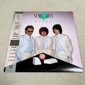 [ with belt ] Alf .- almighty -ALFFE ALMIGHTY / LP record / C28A0180F / lyric sheet have / peace mono peace lock height see .../