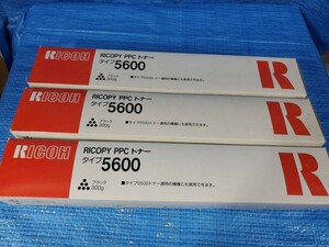 [値下げ] ★1000円即決! upbb リコーRICOH純正 RICOPY リコピー PPCトナー タイプ5600 63-6650 3本セット