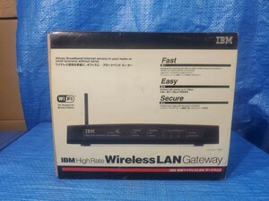 [値下げ] ★upbe デッドストック 新品未使用 IBM High Rate Wireless LAN Gateway 22P6401 DR-E200W 無線LANルーター