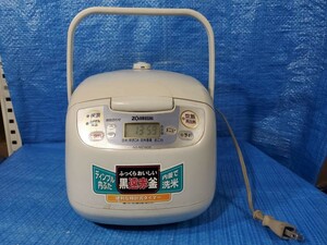 ★2000円即決! upbk ZOJIRUSHI 象印 炊飯器 NS-MZ10-HH 遠赤外線 5.5合 マイコン 1L 通電確認済み