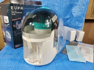 [値下げ] ★1500円即決! upbb 新品未使用 EUPA ジューサー TSK-925T 800ml 箱説明書付き 通電確認済み