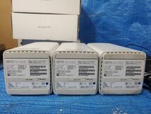 [値下げ] ★1500円即決! upbh Softbank Air Wi-Fiルーター B610s-77a 3台セット元箱 通電確認済み １個AC欠品_画像7